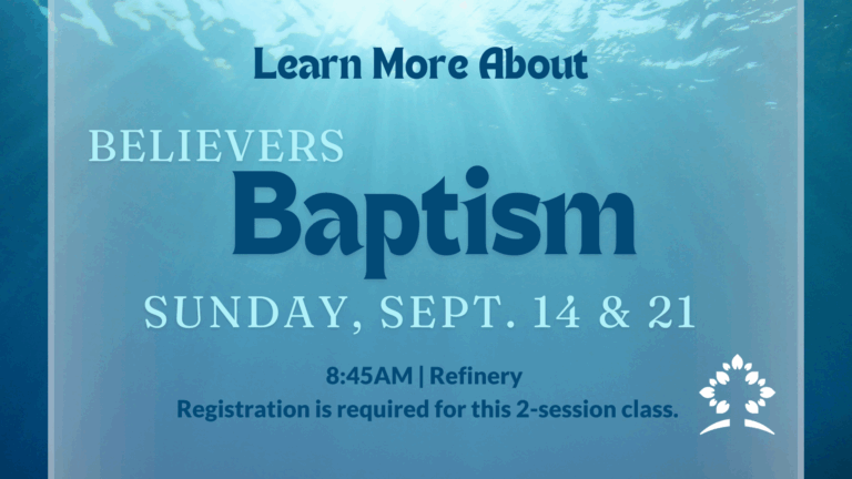 Baptism Class
