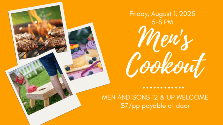 Men's Cookout 2025