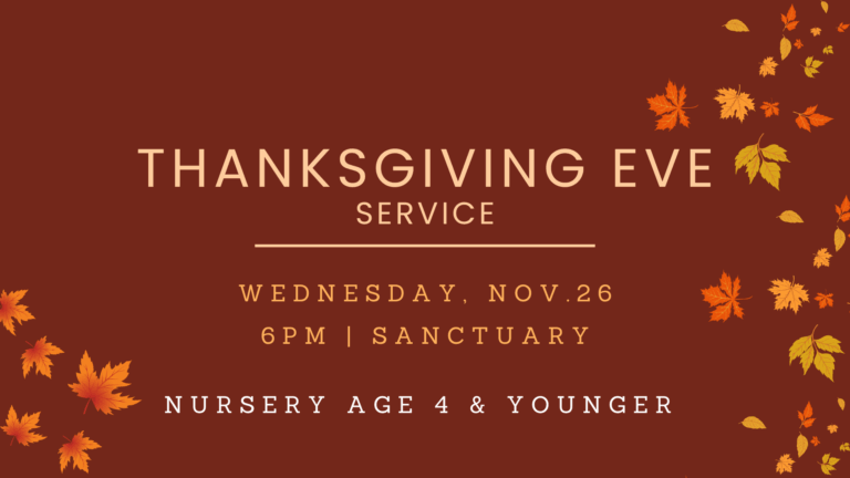 Thanksgiving Eve Service-4